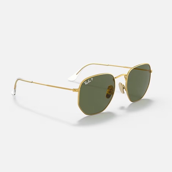🆕 Ray-Ban Hexagonal Titanium Sunglasses - Picture 3 of 11